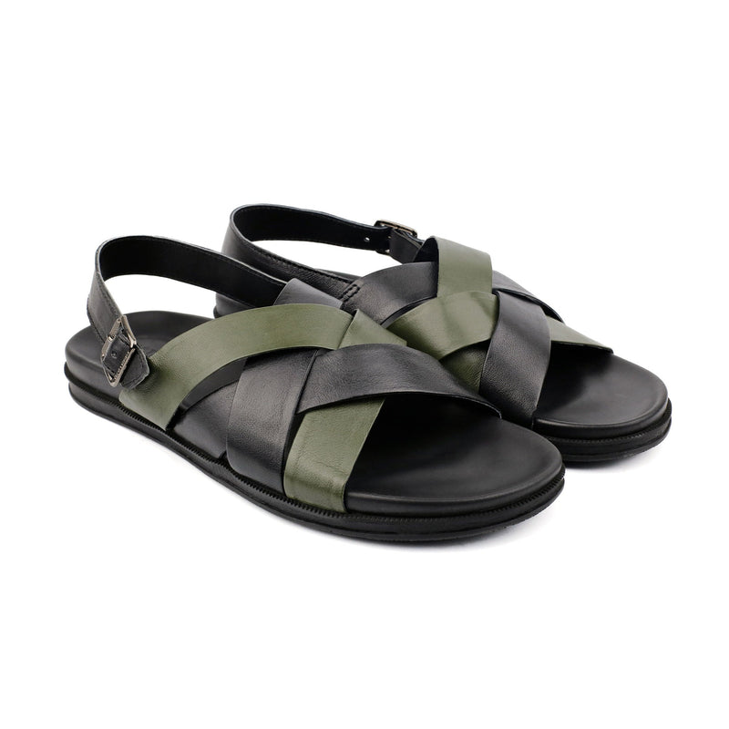 MULTI COLOR LEATHER SANDAL - Hi-Street