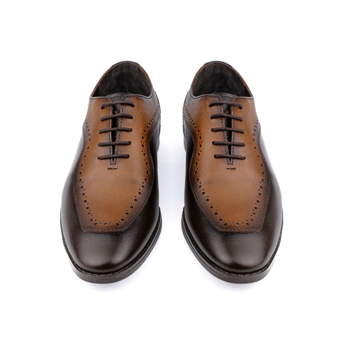 MULTI LEATHER LACE UP SHOES - Hi-Street