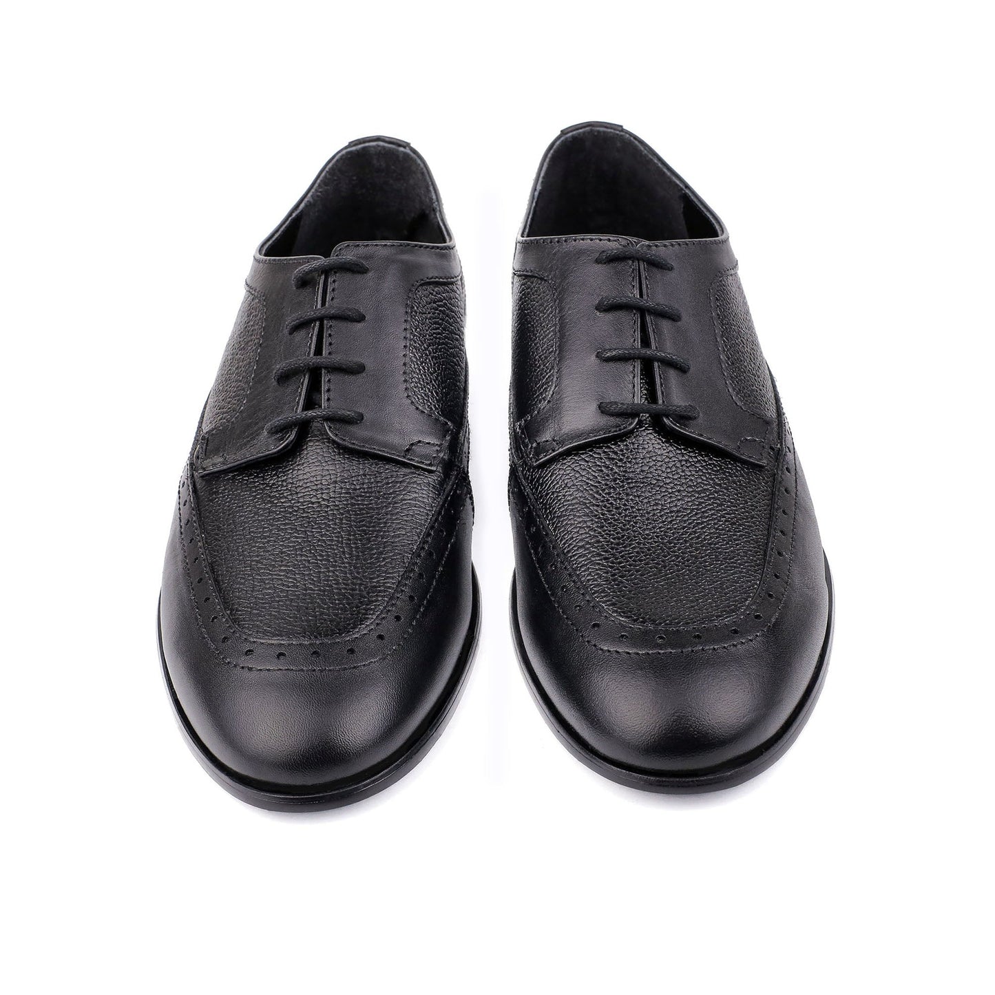 MULTI LEATHER LACE UP SHOES - Hi-Street