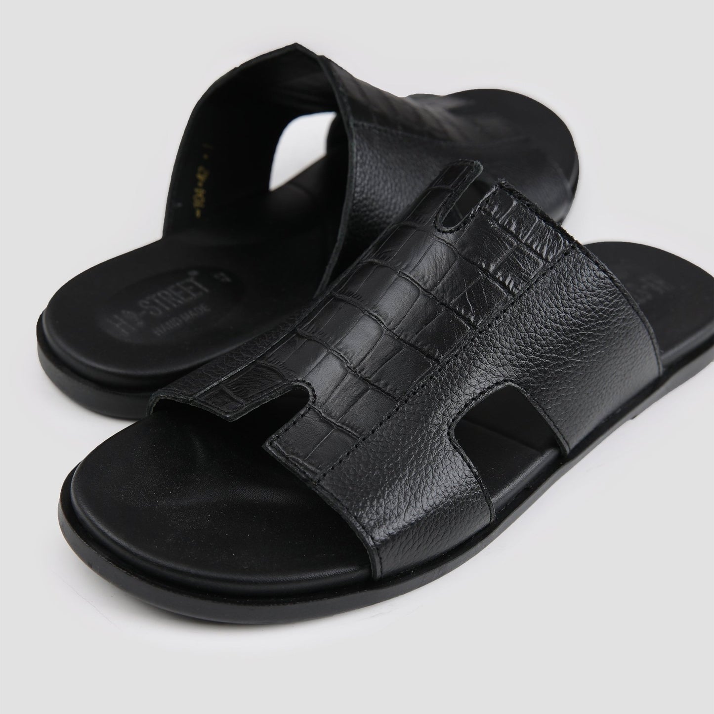 MULTI LEATHER PIECE SLIPPER - Hi-Street