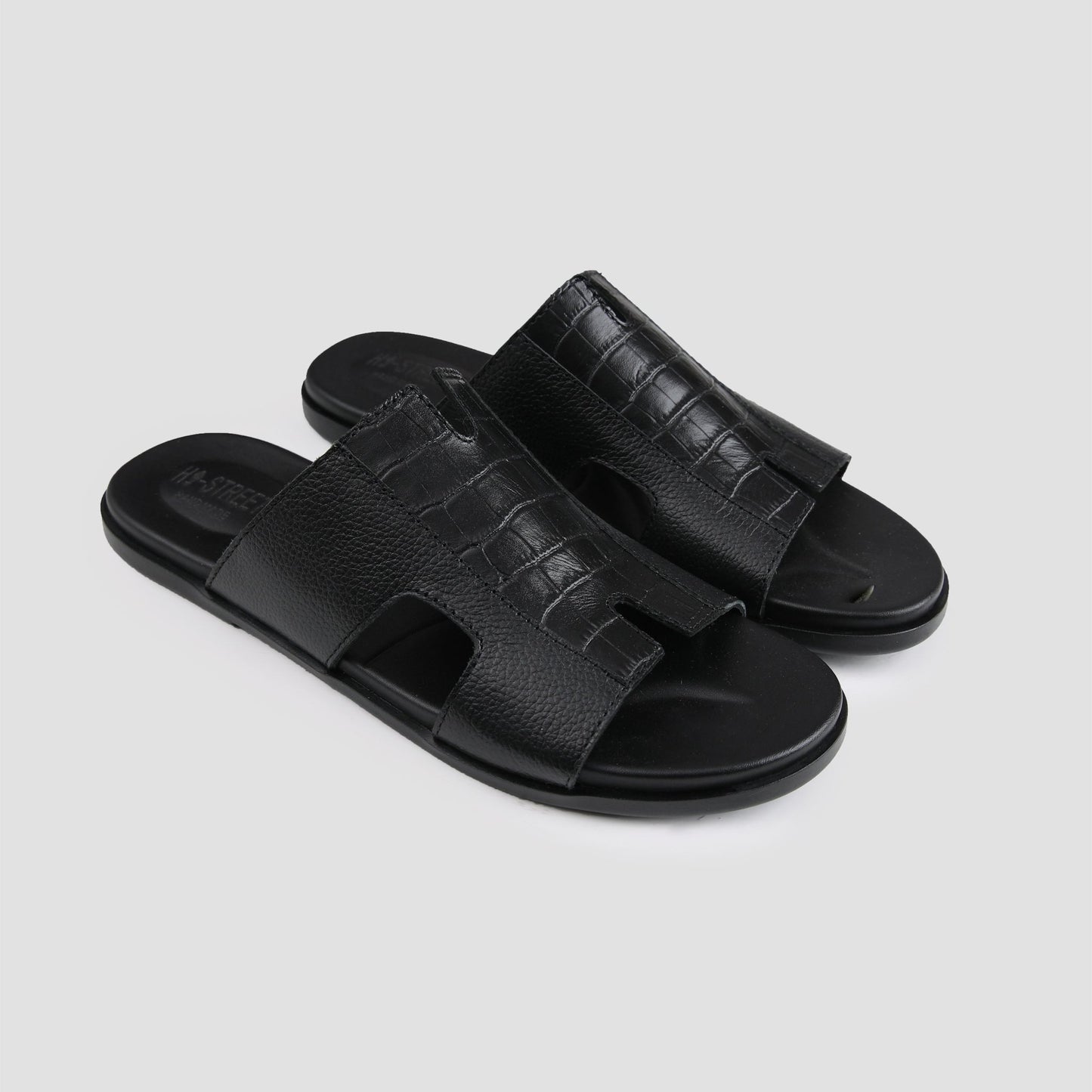MULTI LEATHER PIECE SLIPPER - Hi-Street