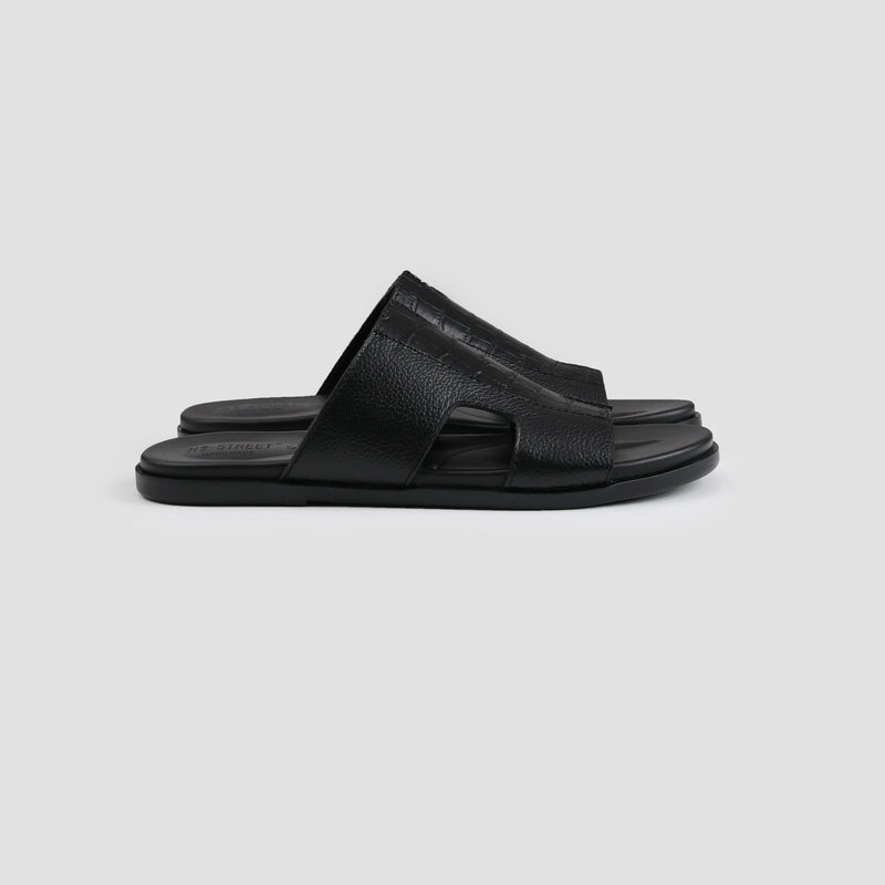 MULTI LEATHER PIECE SLIPPER - Hi-Street