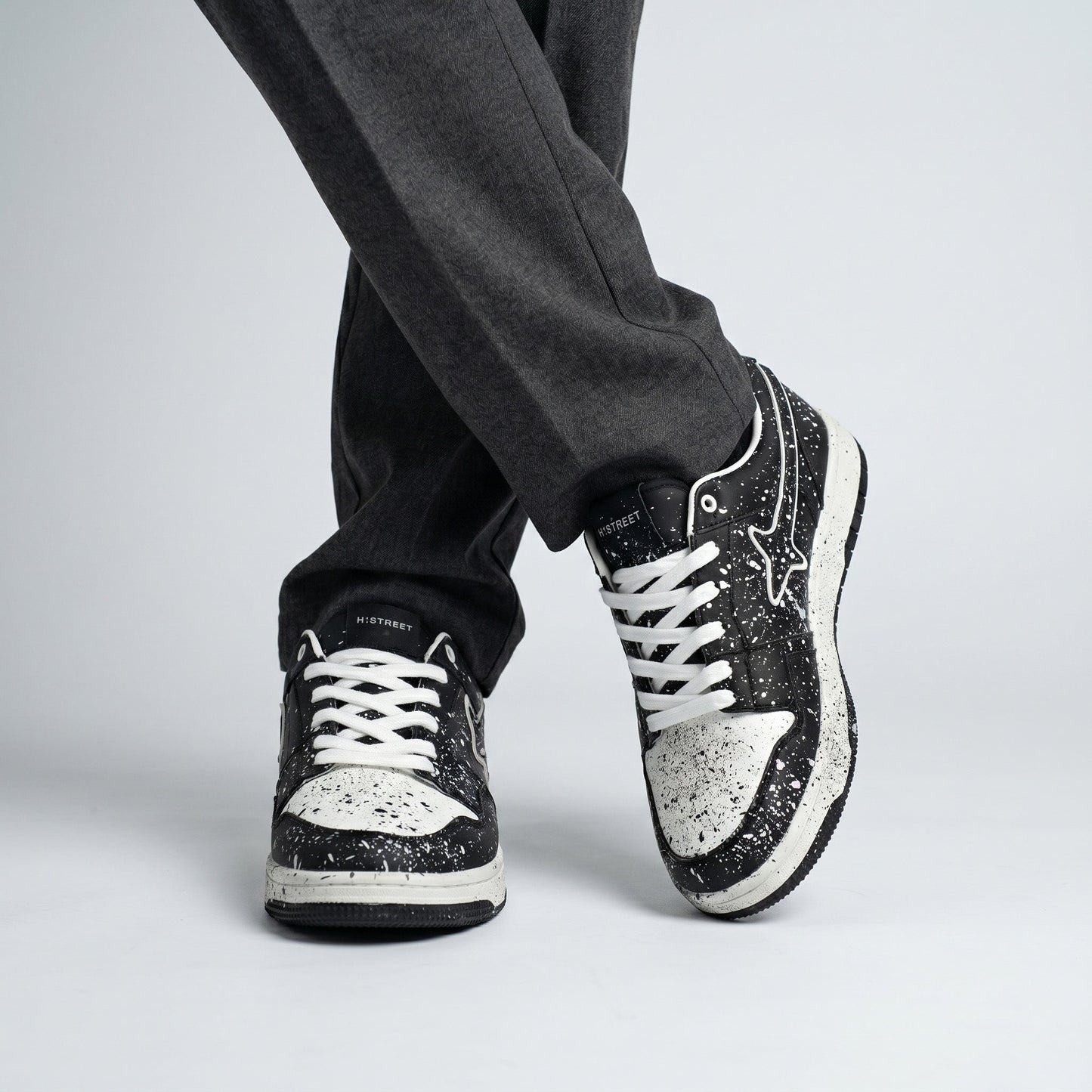 MULTI PIECE LACE UP SNEAKER - Hi-Street