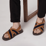 MULTI PIECE LEATHER SANDAL - Hi-Street