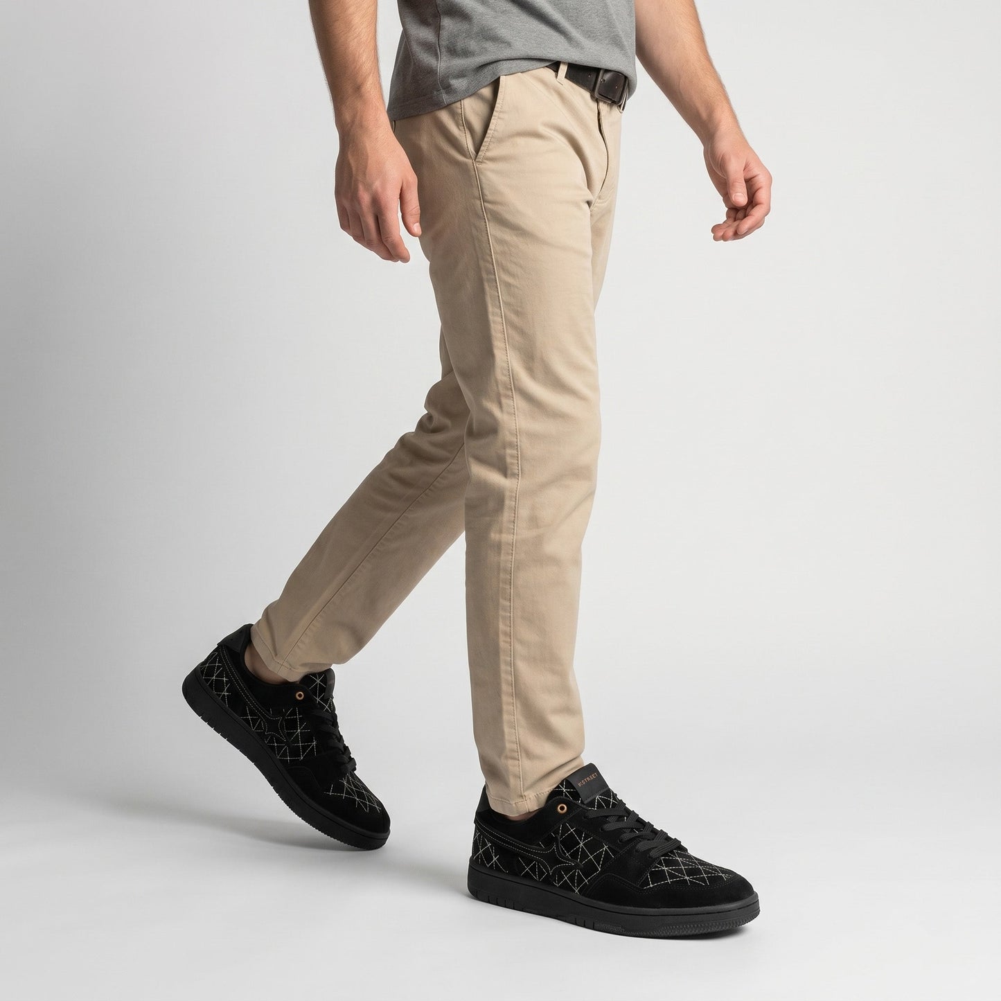 MULTI PIECE STITCHED SNEAKER - Hi-Street