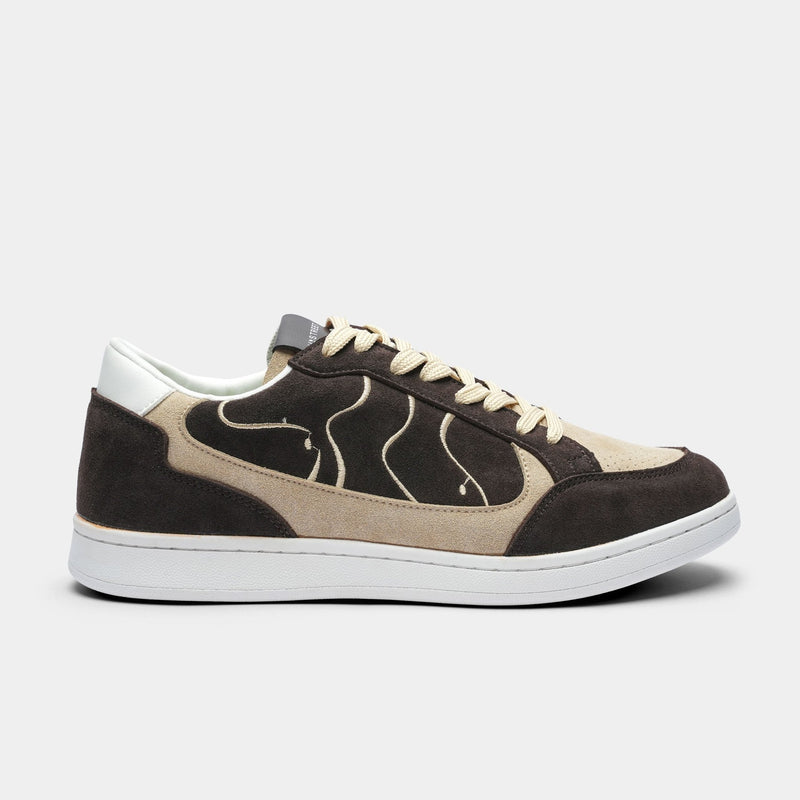 MULTI PIECE SUEDE SNEAKER - Hi-Street