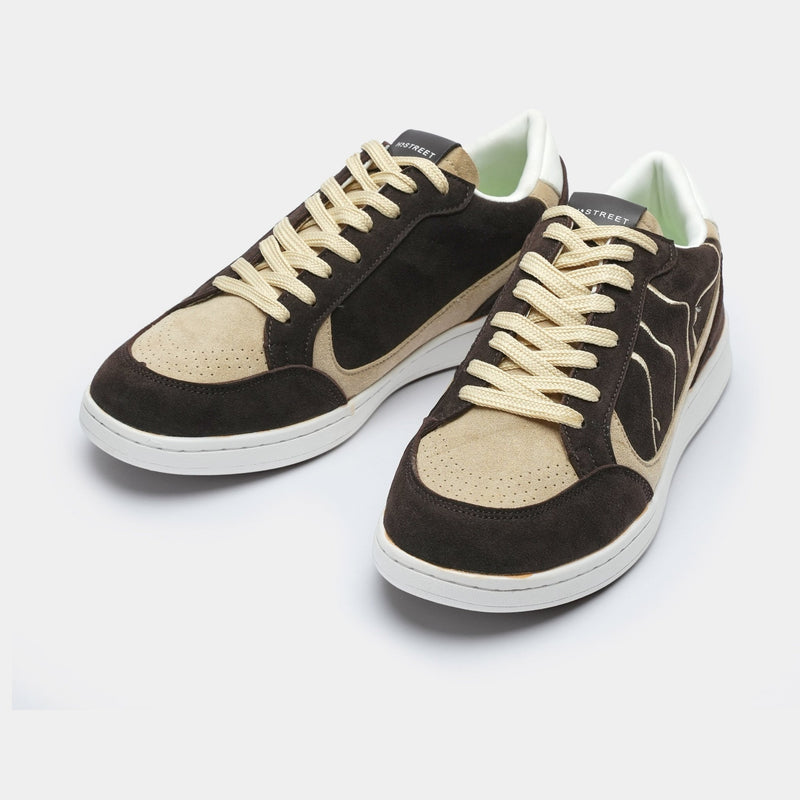 MULTI PIECE SUEDE SNEAKER - Hi-Street
