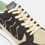 MULTI PIECE SUEDE SNEAKER - Hi-Street