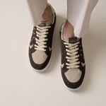 MULTI PIECE SUEDE SNEAKER - Hi-Street