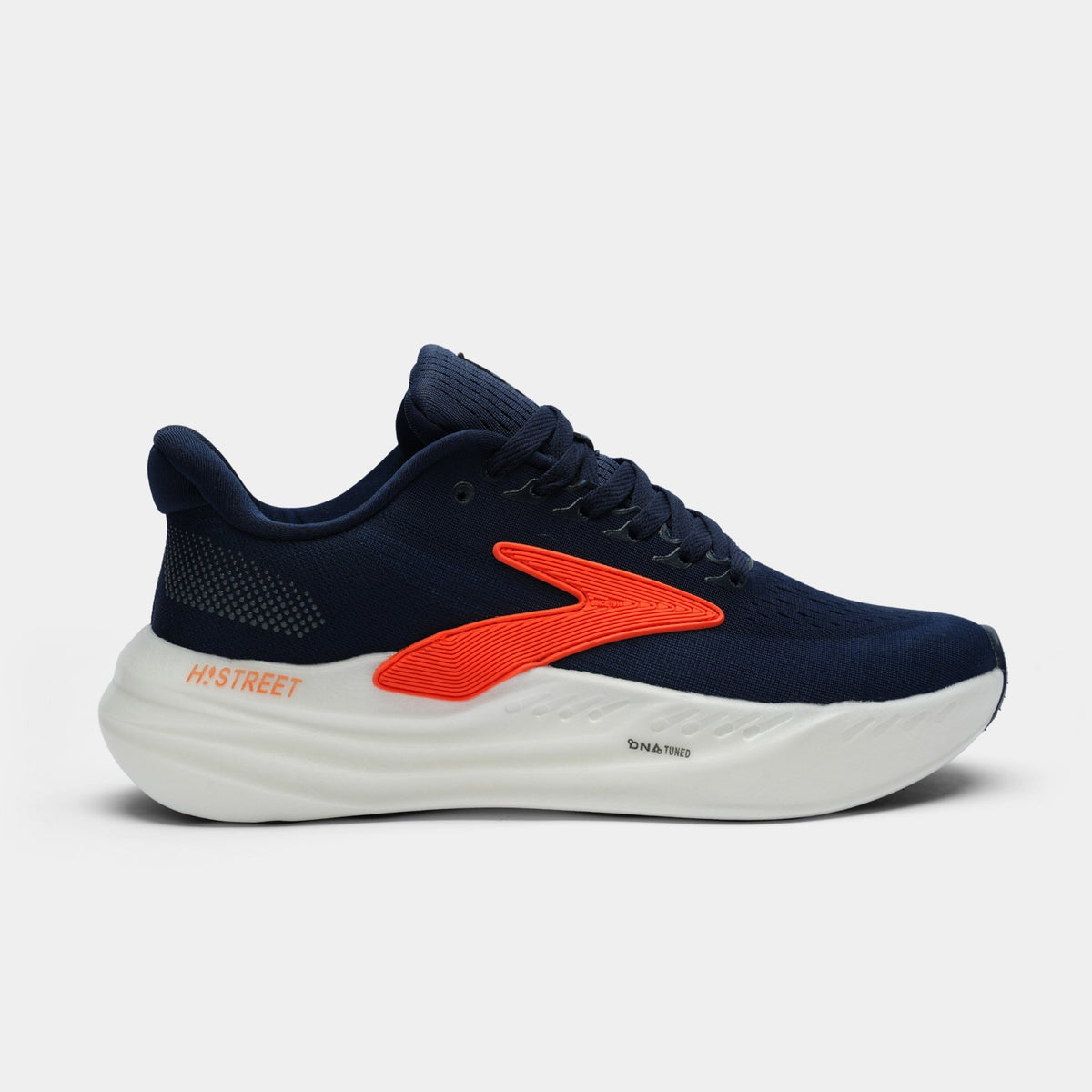 NAVY LACE UP COMFORT SHOES - Hi-Street