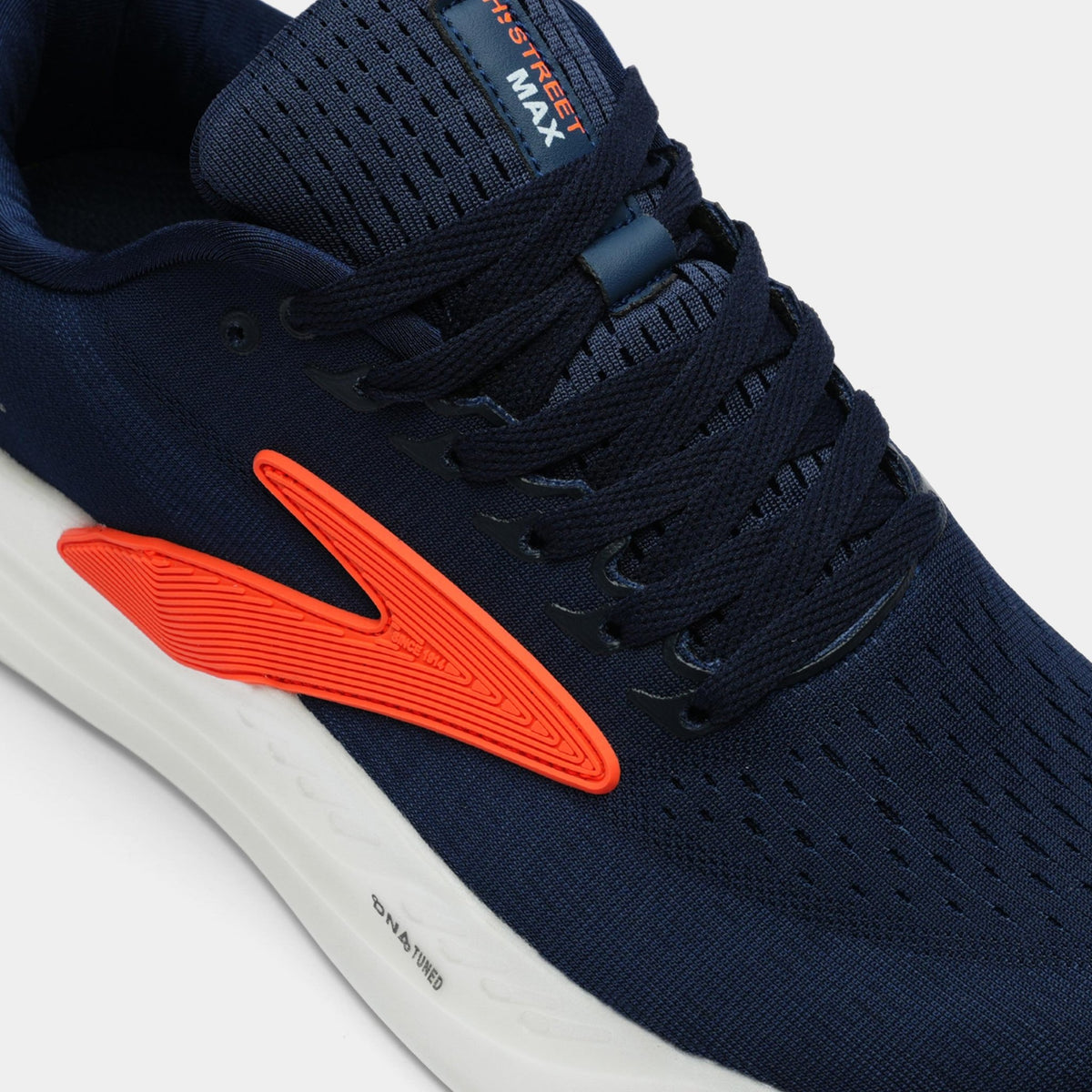 NAVY LACE UP COMFORT SHOES - Hi-Street
