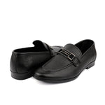 PEBBLE GRAIN LEATHER SHOE - Hi-Street