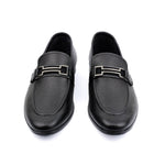 PEBBLE GRAIN LEATHER SHOE - Hi-Street