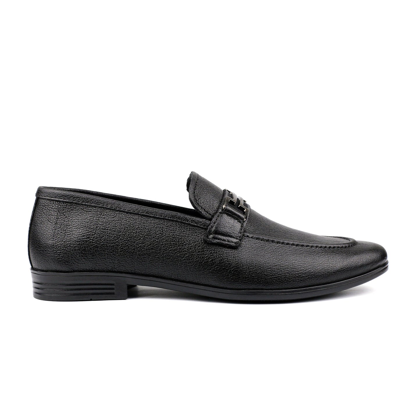 PEBBLE GRAIN LEATHER SHOE - Hi-Street