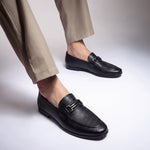 PEBBLE GRAIN LEATHER SHOE - Hi-Street
