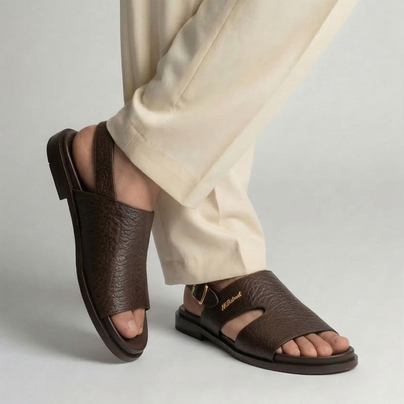 PREMIUM LEATHER COMFORT SANDAL - Hi-Street