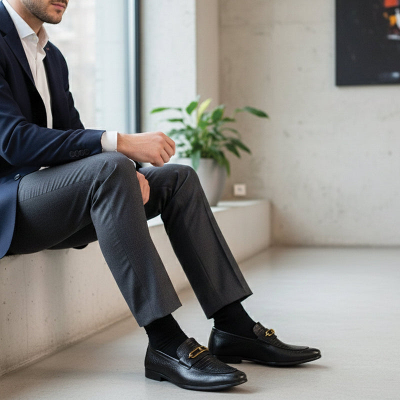 PREMIUM LEATHER SMART SHOES - Hi-Street