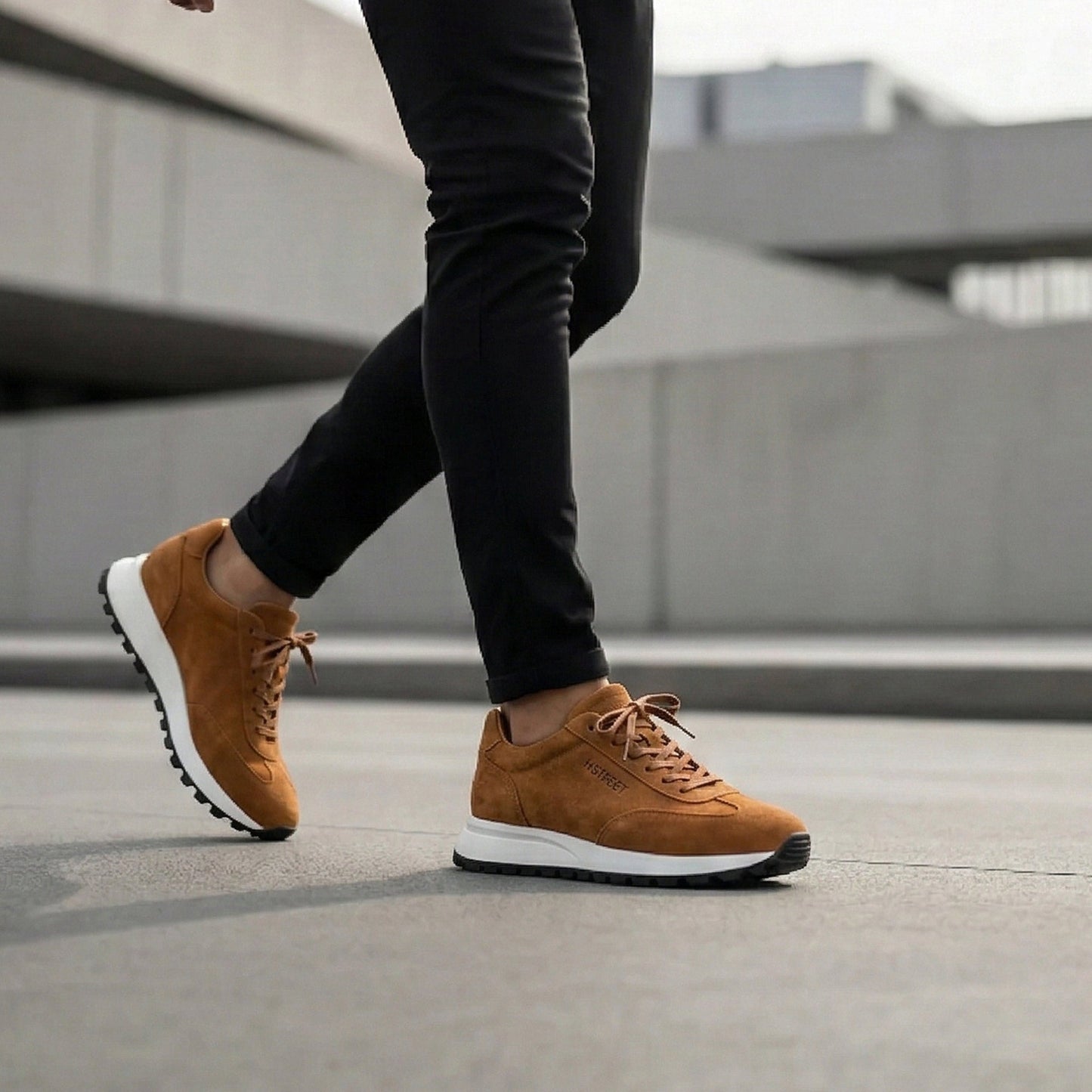 RETRO SUEDE LACE UP SHOES - Hi-Street