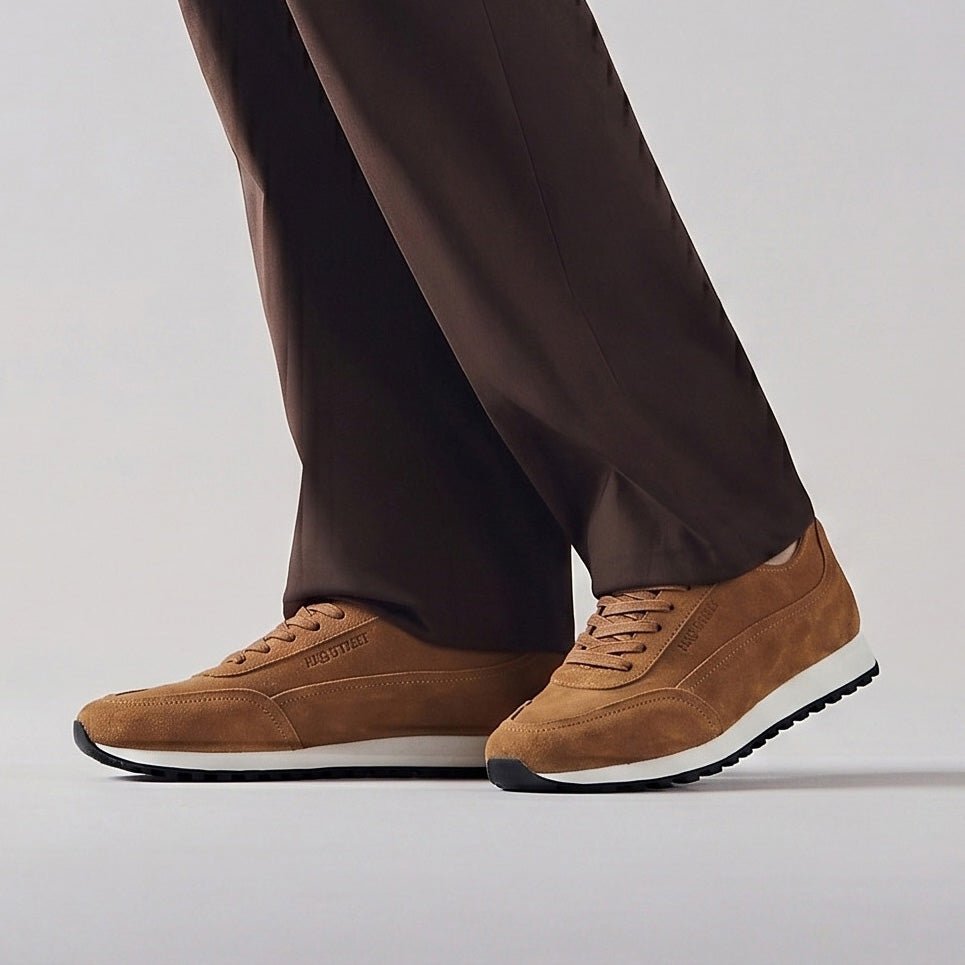 RETRO SUEDE LACE UP SHOES - Hi-Street