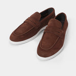 RUSTED SUEDE LEATHER LOAFER - Hi-Street