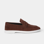 RUSTED SUEDE LEATHER LOAFER - Hi-Street