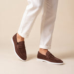 RUSTED SUEDE LEATHER LOAFER - Hi-Street