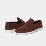 RUSTED SUEDE LEATHER LOAFER - Hi-Street