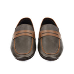 SHEEP LEATHER CONTRAST TIE SHOE - Hi-Street