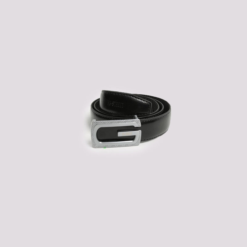 Silver Buckle Belt - Hi-Street
