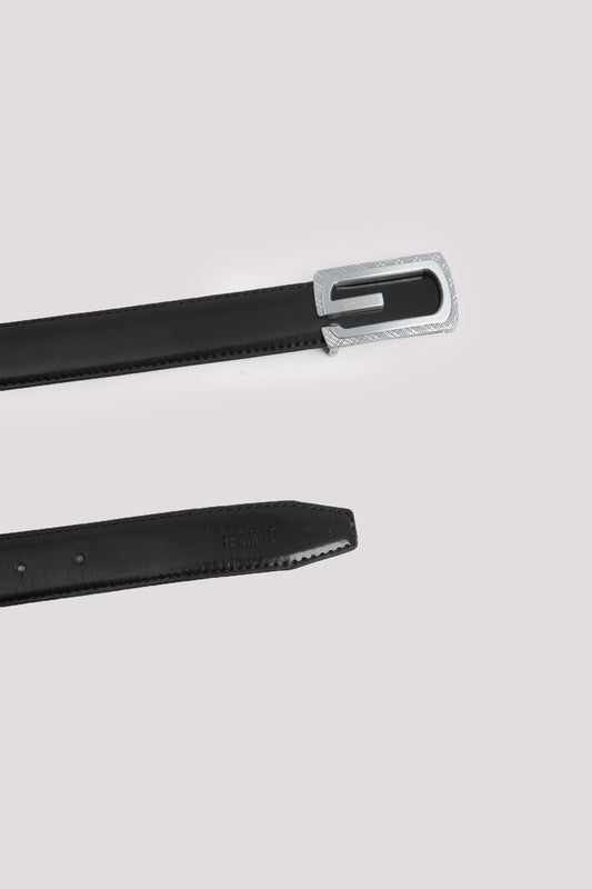 Silver Buckle Belt - Hi-Street