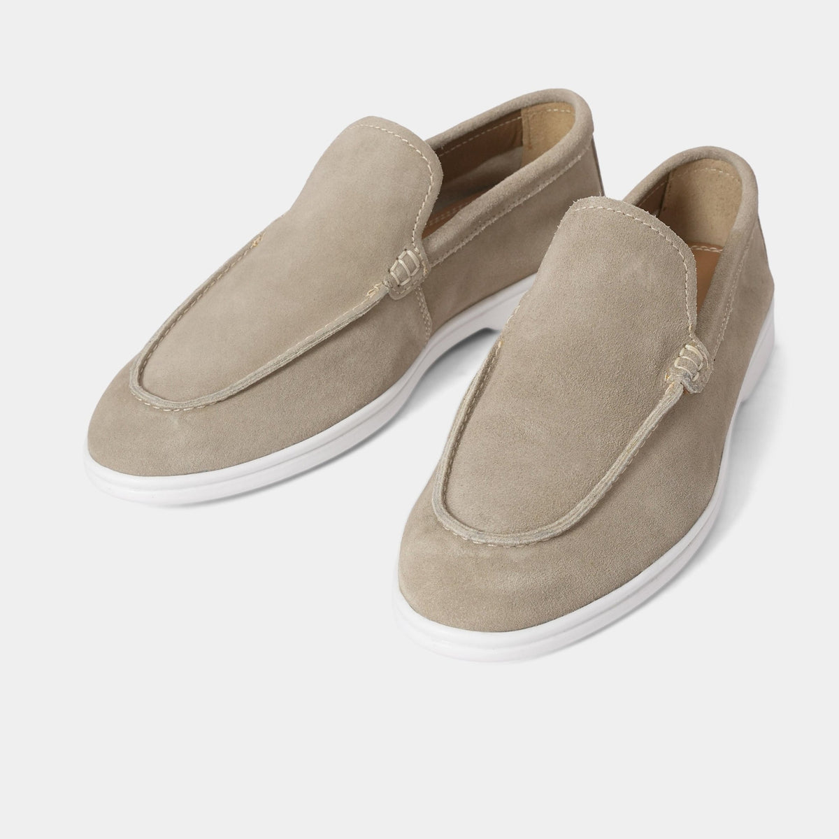 SKIN SUEDE LEATHER LOAFERS - Hi-Street