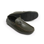 SOFT LEATHER BUCKLE MOCCASIN - Hi-Street