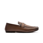 SOFT LEATHER SHADED TOE MOCCASINS - Hi-Street