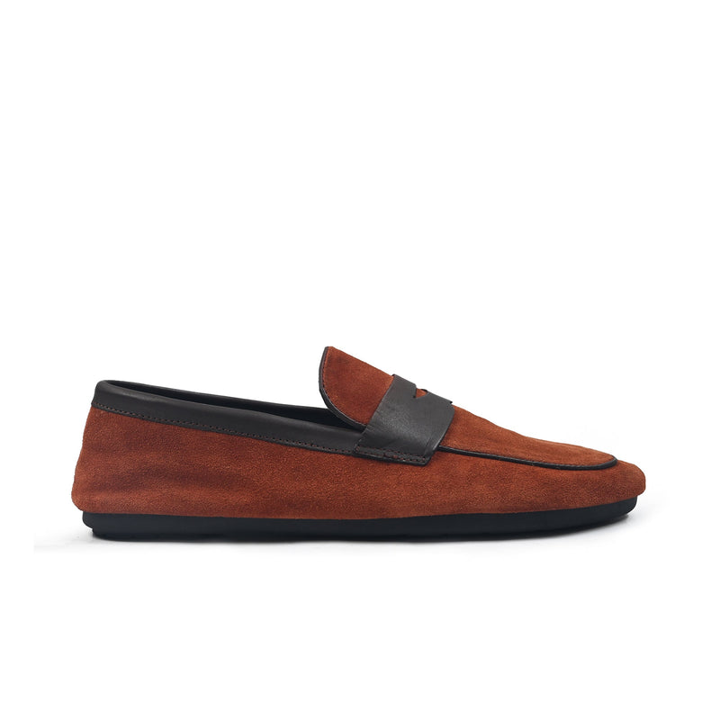 SOFT SUEDE LEATHER LOAFERS - Hi-Street