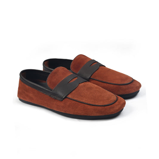 SOFT SUEDE LEATHER LOAFERS - Hi-Street