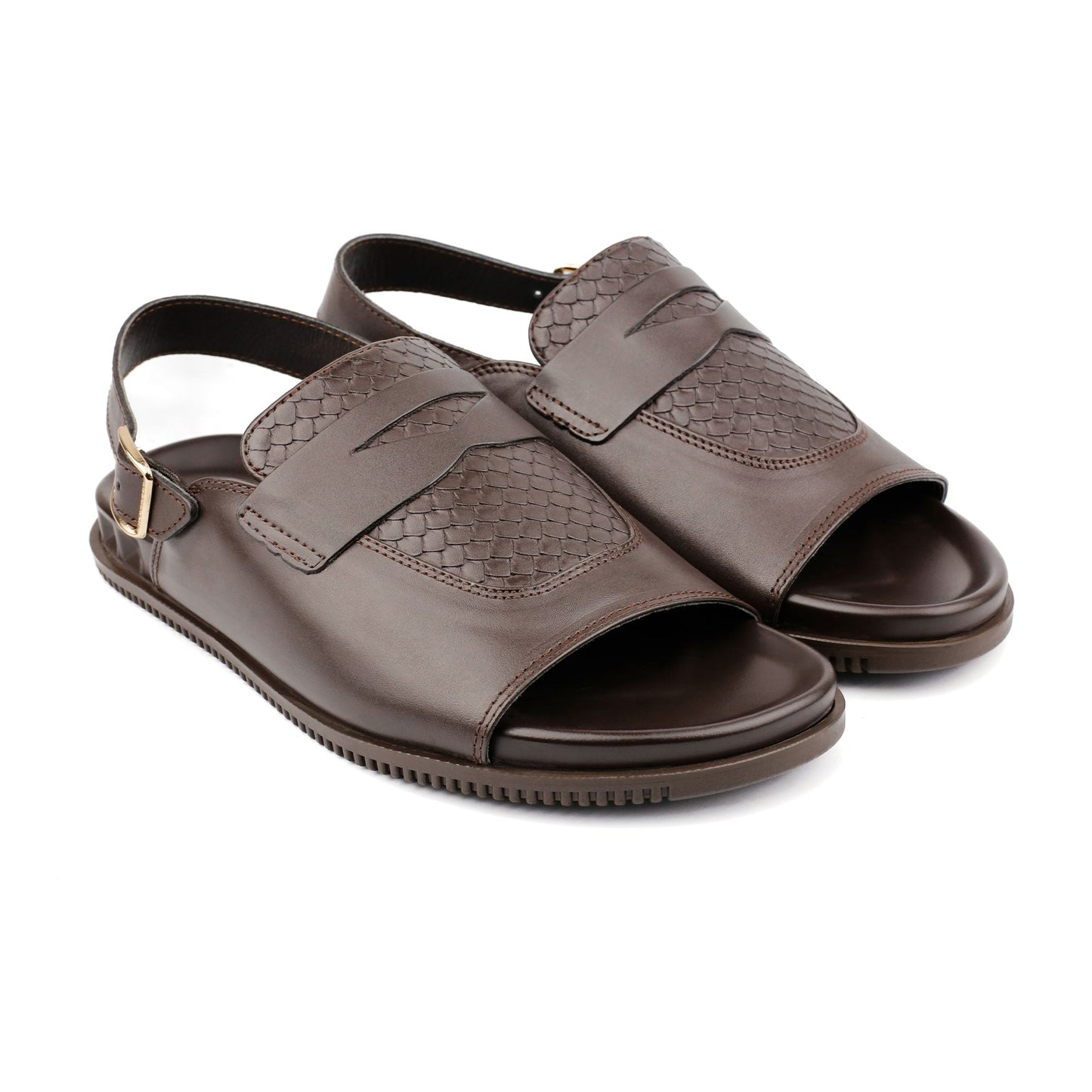 SPLIT LEATHER EVA SANDAL - Hi-Street