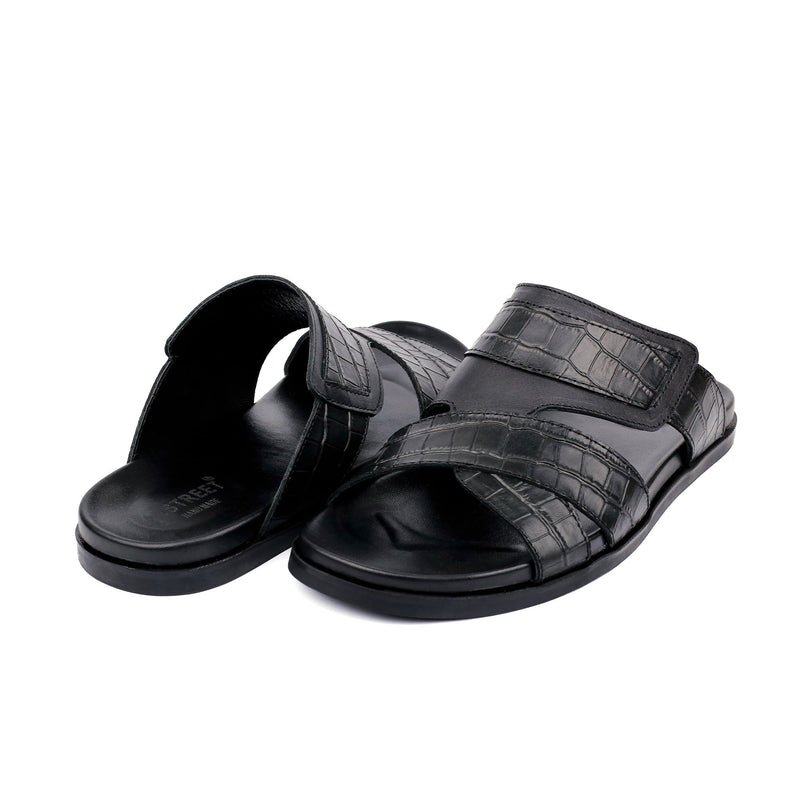 SPLIT LEATHER EVA SLIPPER - Hi-Street