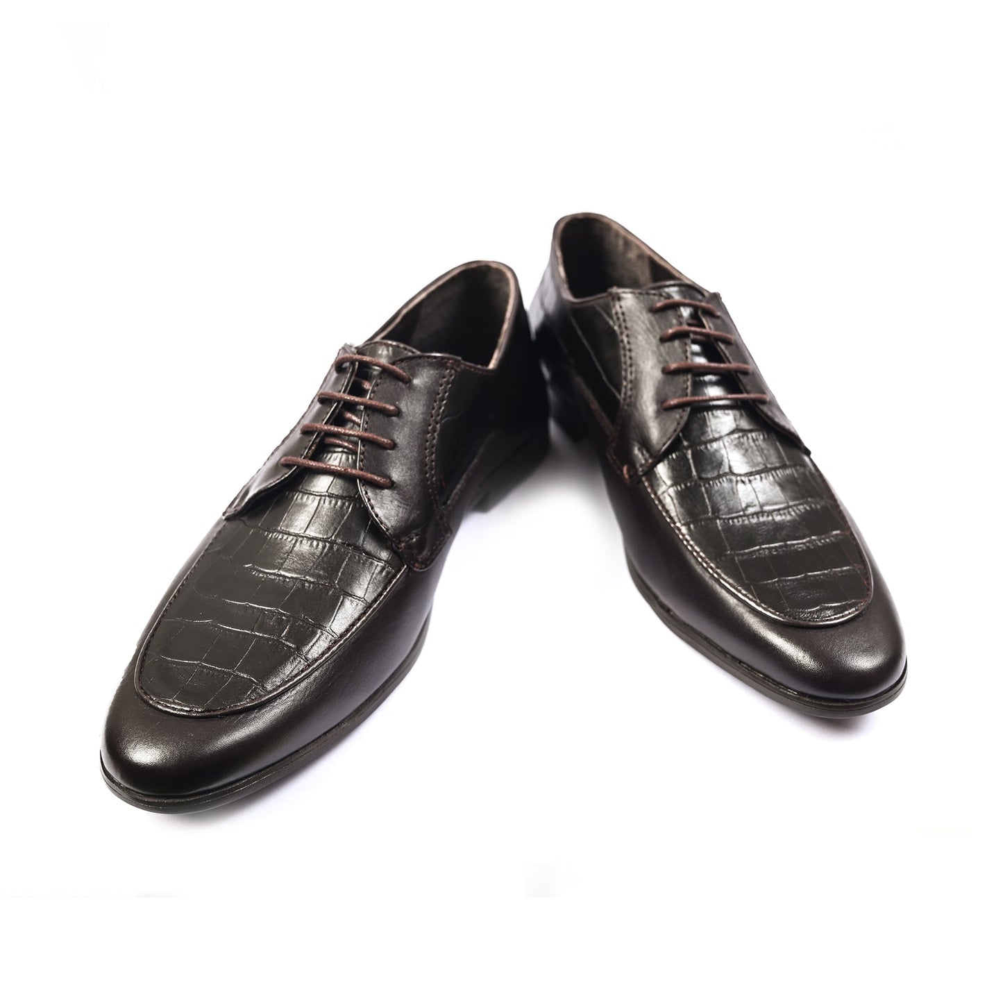 SPLIT LEATHER LACE UP SHOES - Hi-Street