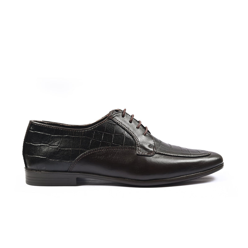 SPLIT LEATHER LACE UP SHOES - Hi-Street