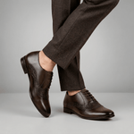 SPLIT LEATHER LACE UP SHOES - Hi-Street
