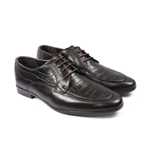 SPLIT LEATHER LACE UP SHOES - Hi-Street