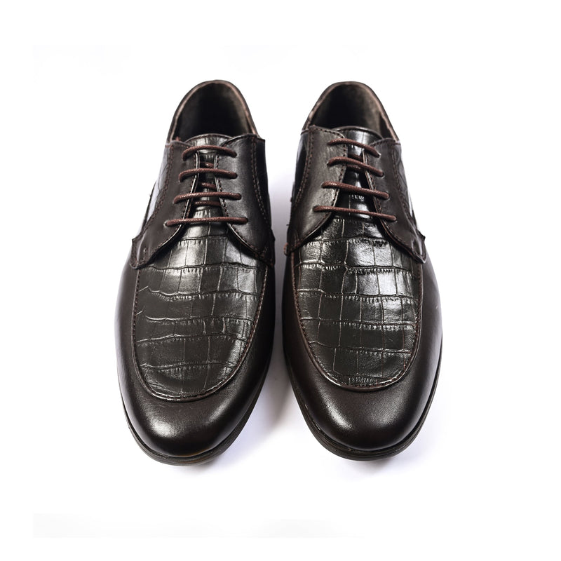 SPLIT LEATHER LACE UP SHOES - Hi-Street