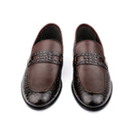 SPLIT LEATHER TEXTURED SHOES - Hi-Street