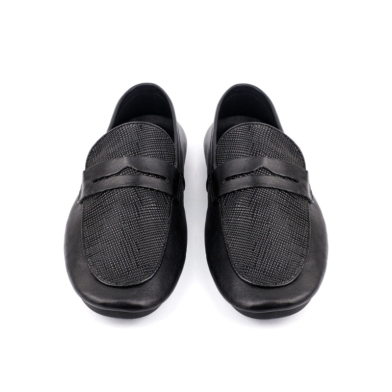 SPLIT SOFT LEATHER LOAFERS - Hi-Street