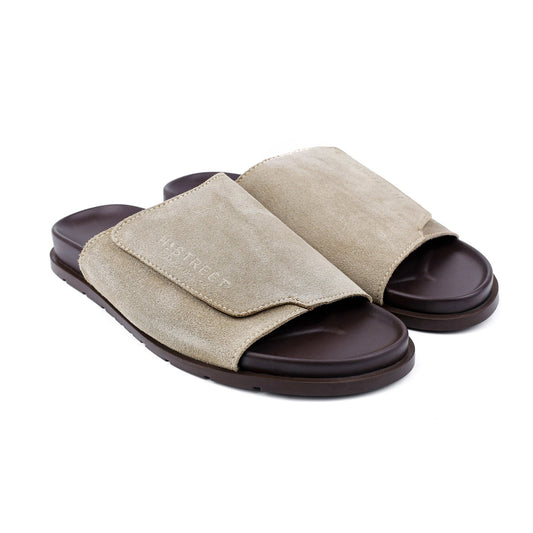 SUEDE LEATHER COMFORT SLIPPER - Hi-Street
