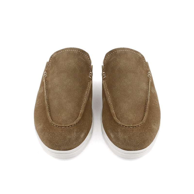 SUEDE LEATHER COMFY MULE - Hi-Street