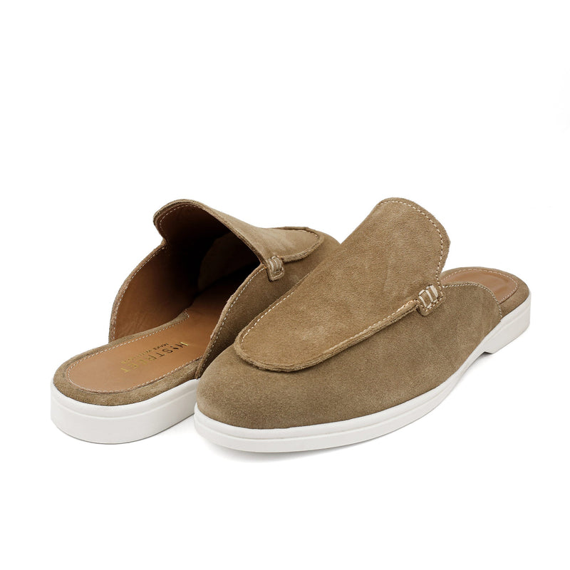 SUEDE LEATHER COMFY MULE - Hi-Street