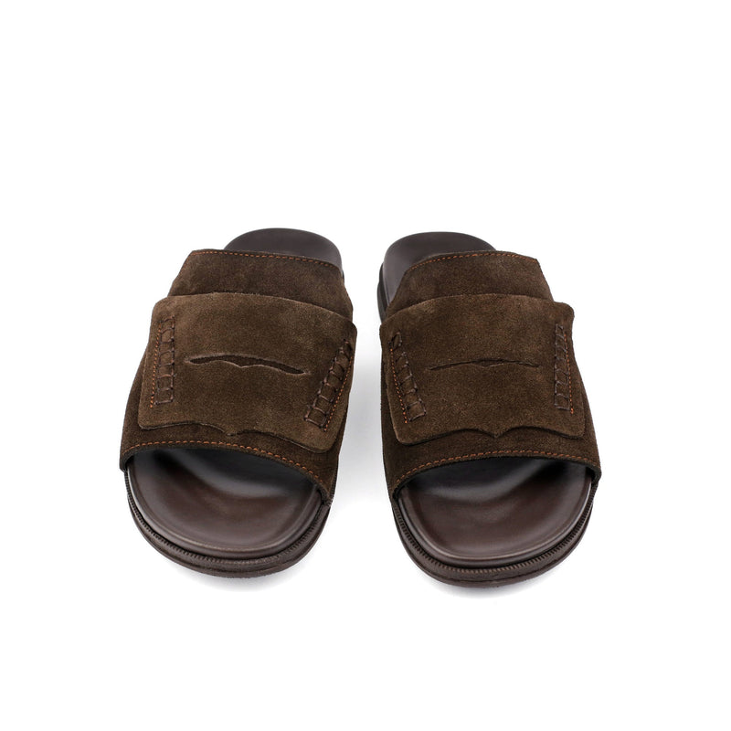 SUEDE LEATHER COMFY SLIPER - Hi-Street