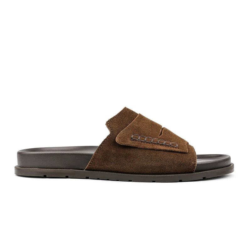 SUEDE LEATHER COMFY SLIPPER - Hi-Street
