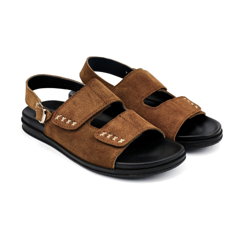 SUEDE LEATHER EVA SANDAL - Hi-Street